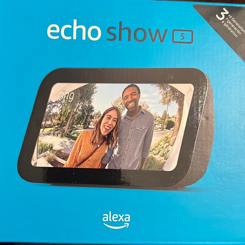 Echo Show 5 (3rd Gen, 2023 release) | Smart display with Alexa and 2 MP camera